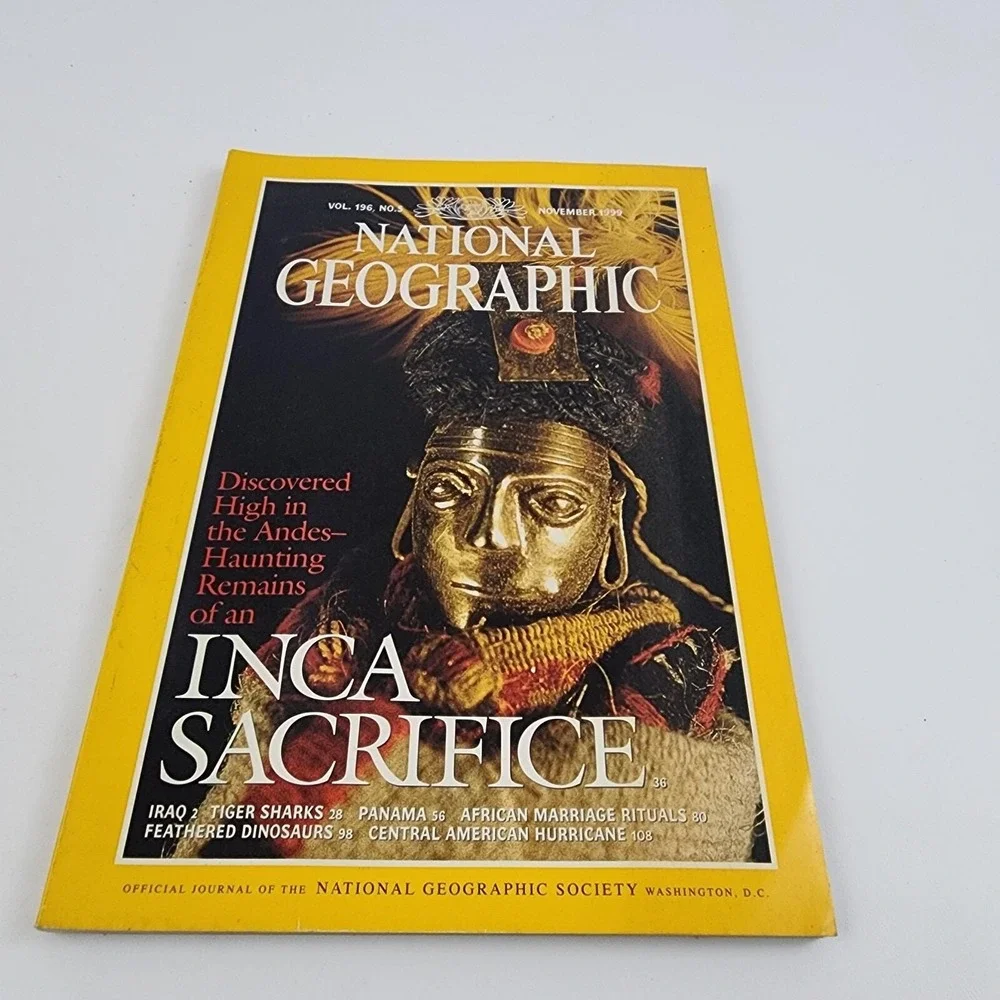 National‎ Geographic Magazine November 1999 No  Insert